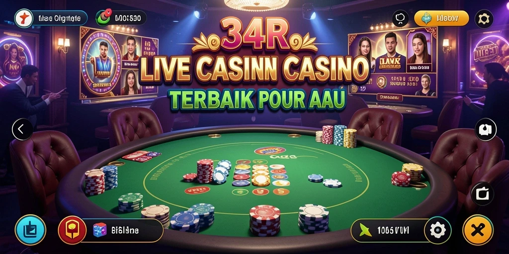 Tampilan gameplay langsung di 34R yang menegangkan dan seru.