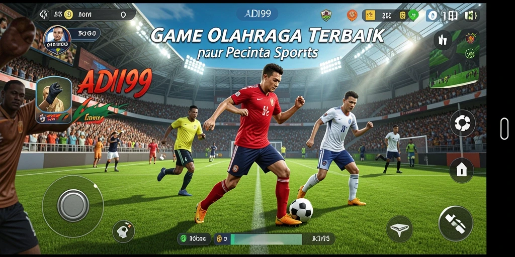 Gameplay seru ADI99 dalam aksi olahraga.