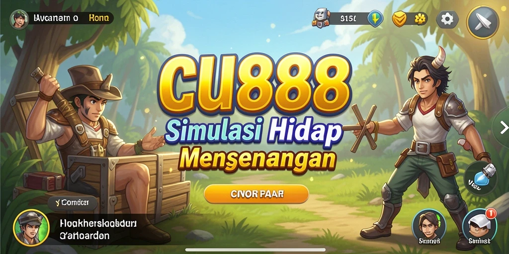 Screenshot CU888 menampilkan gameplay simulasi yang menarik dan interaktif.