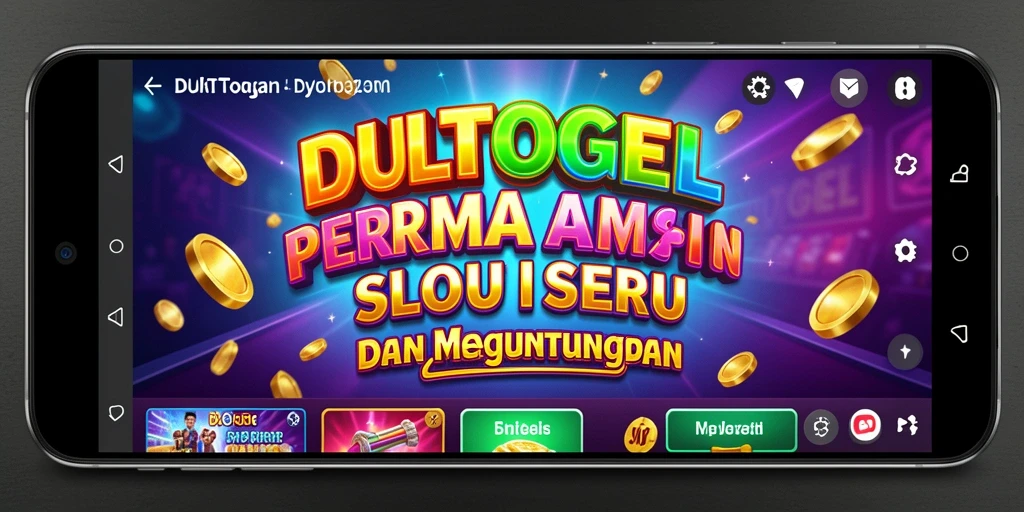 Tampilan menarik dari gameplay DULTOGEL slot.