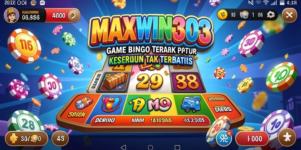 Tampilan gameplay menarik dari MAXWIN303 yang penuh warna dan seru.