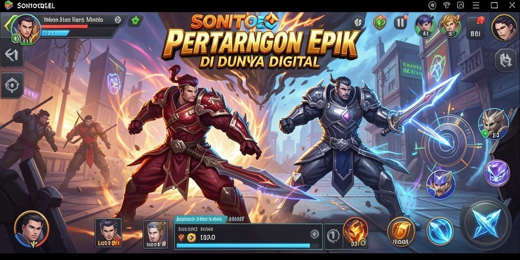 Tampilan gameplay <strong>SONTOGEL</strong> yang mendebarkan dan penuh aksi.