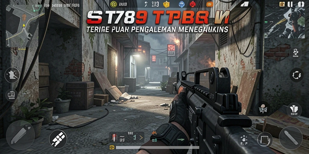 Tangkapan layar gameplay ST789 menampilkan aksi tak terlupakan dalam pertempuran TPS.
