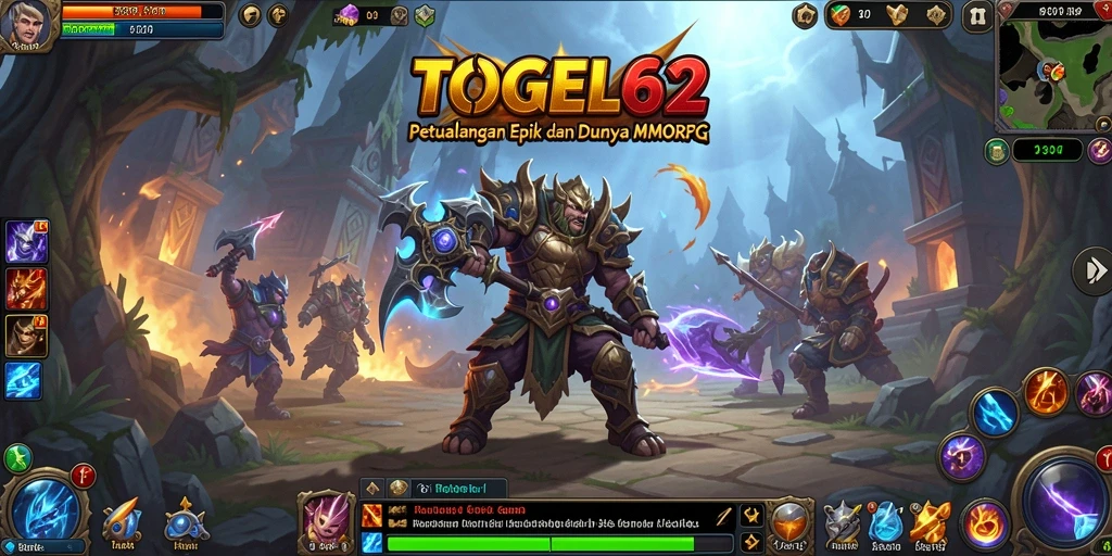 Tangkapan layar gameplay <strong>TOGEL62</strong> menampilkan aksi pertempuran yang menarik.